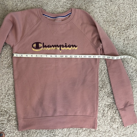 Champion women’s SM dusty rose sweatshirt w/burgundy lettering. Great condition - Picture 5 of 8